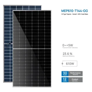 پنل خورشیدی MEP610-T144-GG